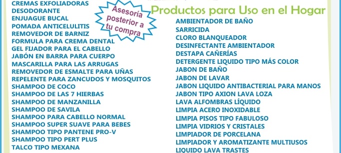 Formulas de Productos de Limpieza para el Hogar y Mas - MANUALES